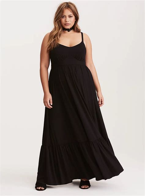 torrid black dress